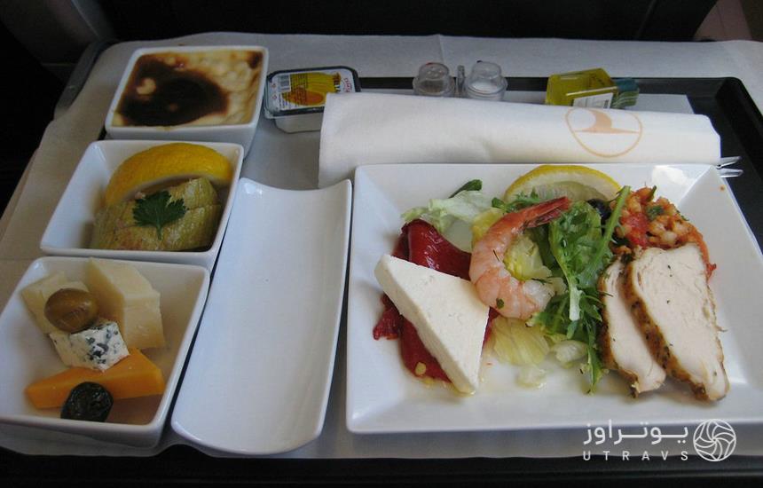  food on the plane